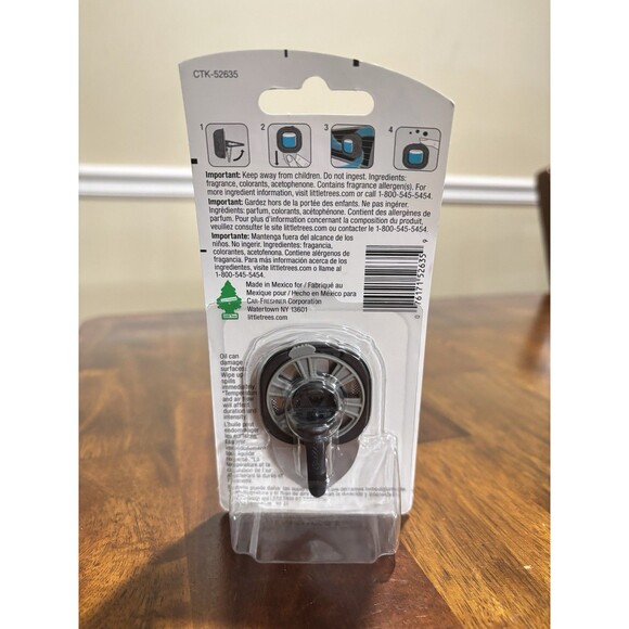 Little Trees Vent Liquid Car Air Freshener, 4-PACK (Caribbean Colada) - Picture 5 of 5